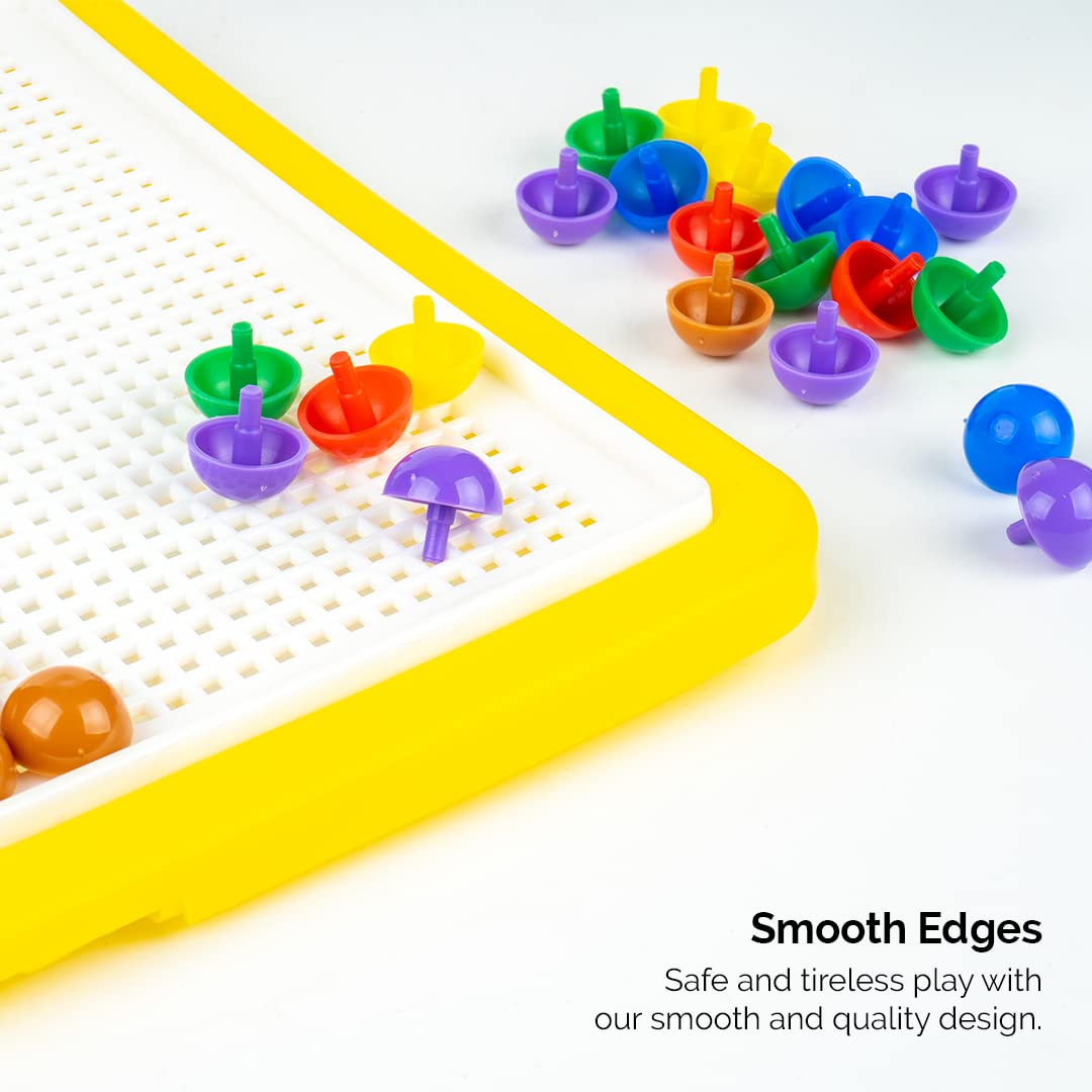 avis Mosaic Art Easy Activity for Child to Explore & Learn Mosaic Art (Yellow) 2