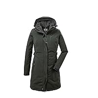 Killtec Kow 165 Parka da donna Dark Olive 42