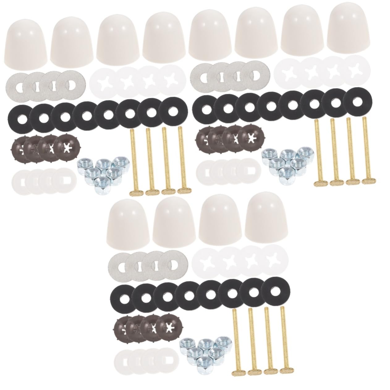 Boulons et vis de fixation cuvette réservoir SHINEOFI en acier inoxydable haute durabilité
