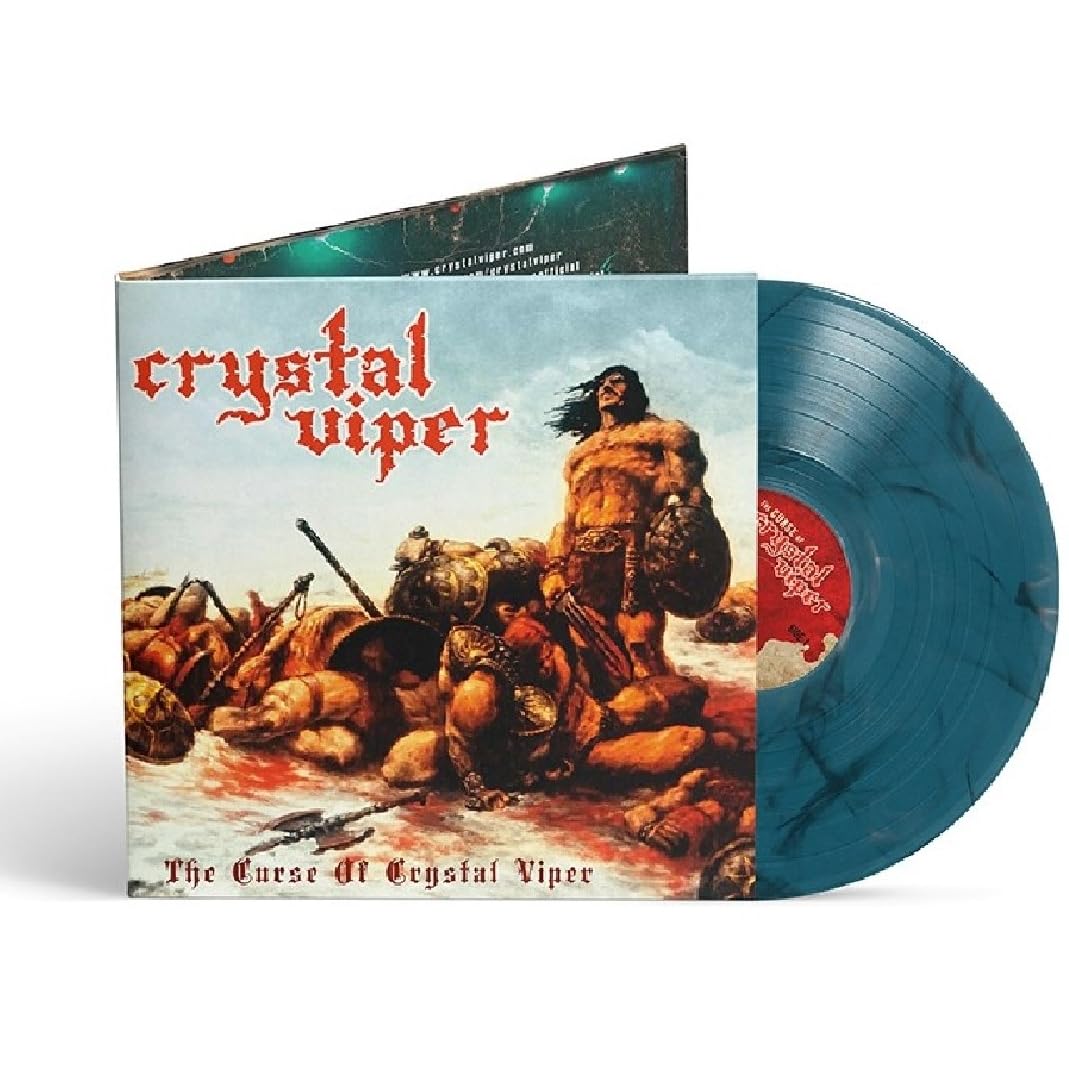THE CURSE OF CRYSTAL VIPER (BLUE TRANSPARENT WHITE/BLACK MARBLE) [VINYL]