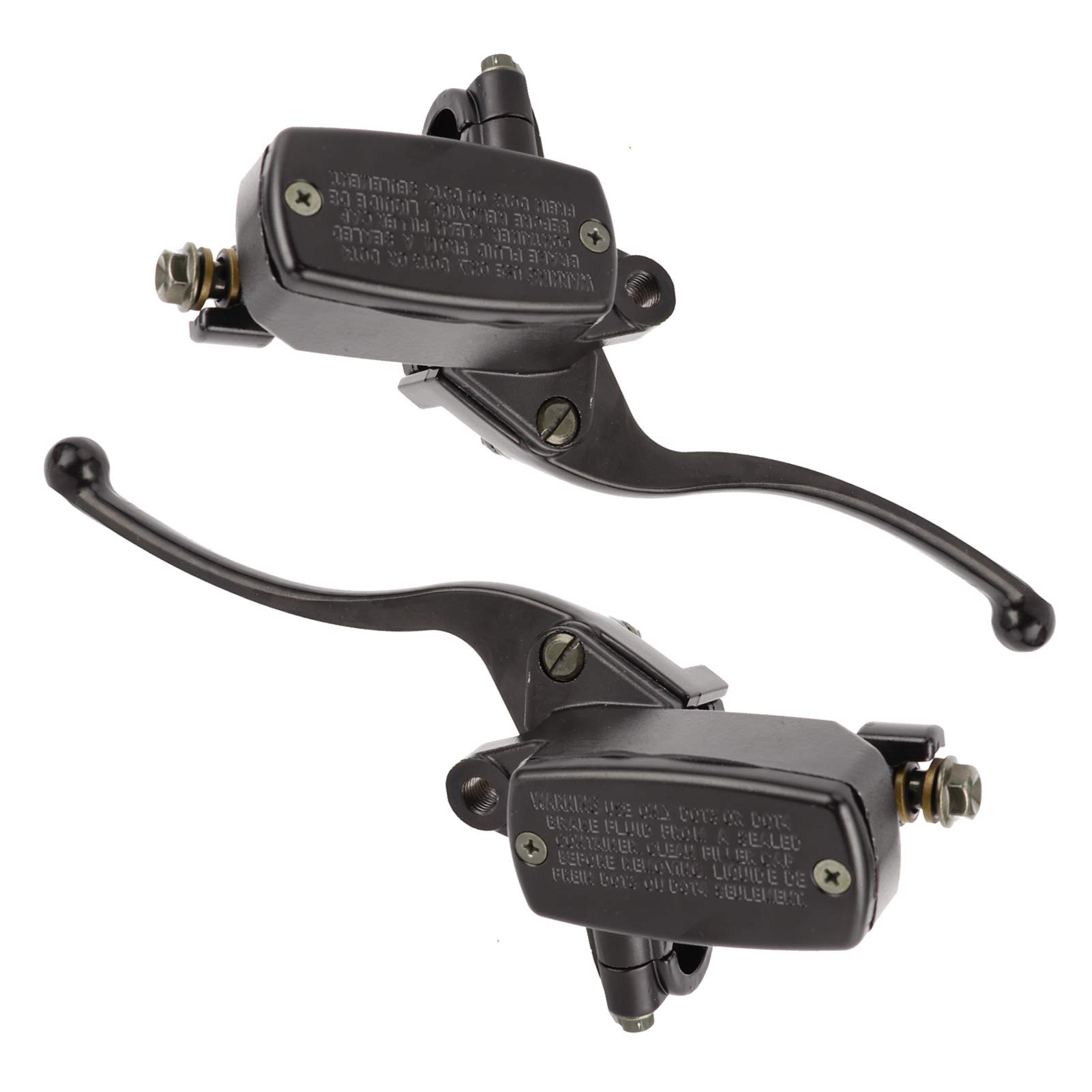 Hydraulischer Hauptbremszylinder, Universeller 7/8-Zoll-22-mm-Lenker, Hydraulischer Bremskupplungs-Hauptzylinder Links und Rechts für Motorräder