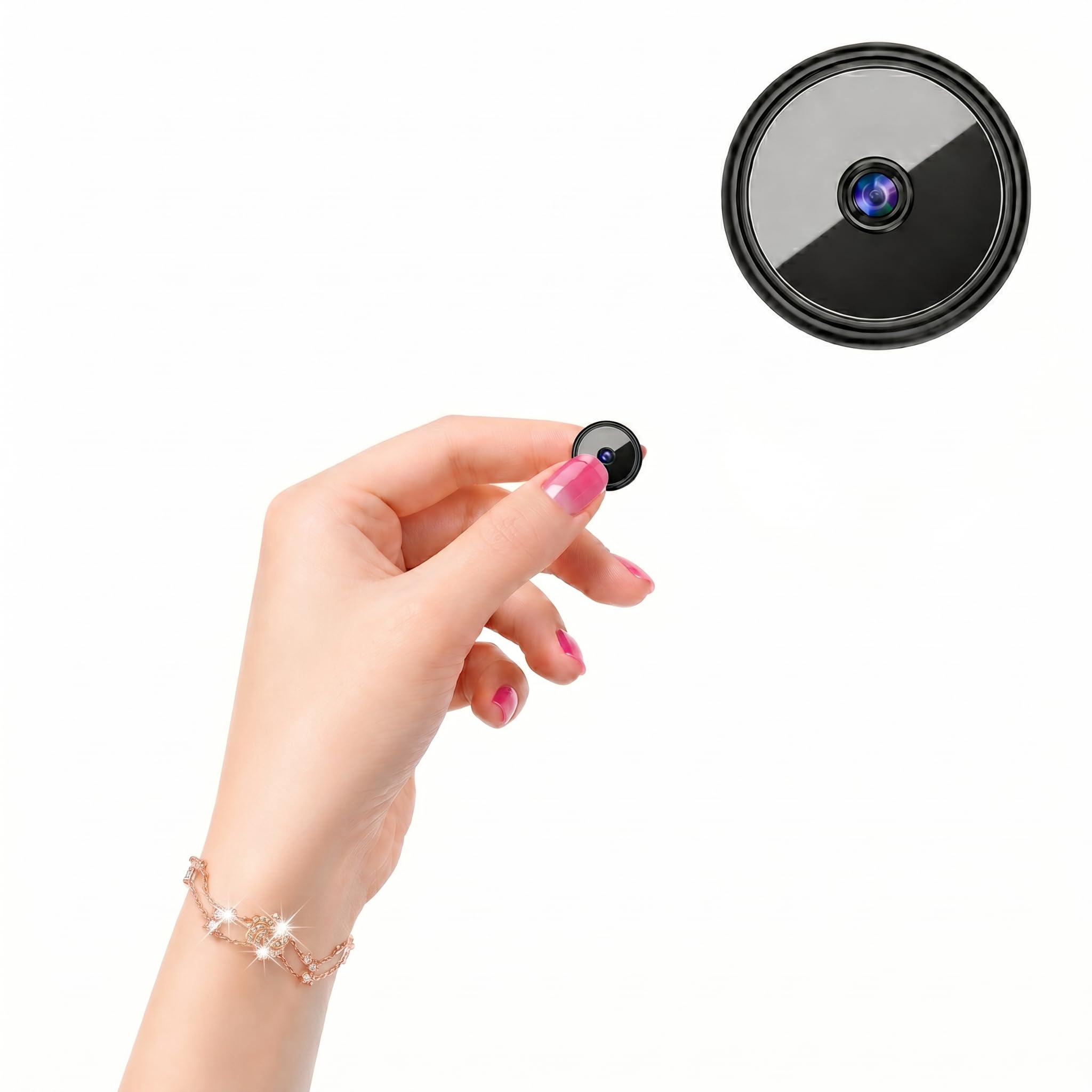 Photo 1 of PYJHsunite Hidden Camera 2K WiFi Spy Camera
