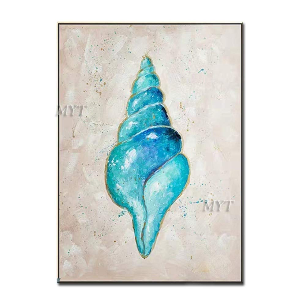 CYISHUB Hand Painted Oil Painting，Eluo Abstraction, Design Painting Art Modern Picture Mural Retro Art Background Decoration For Family Living Room Children Bedroom Corridor,60X90Cm