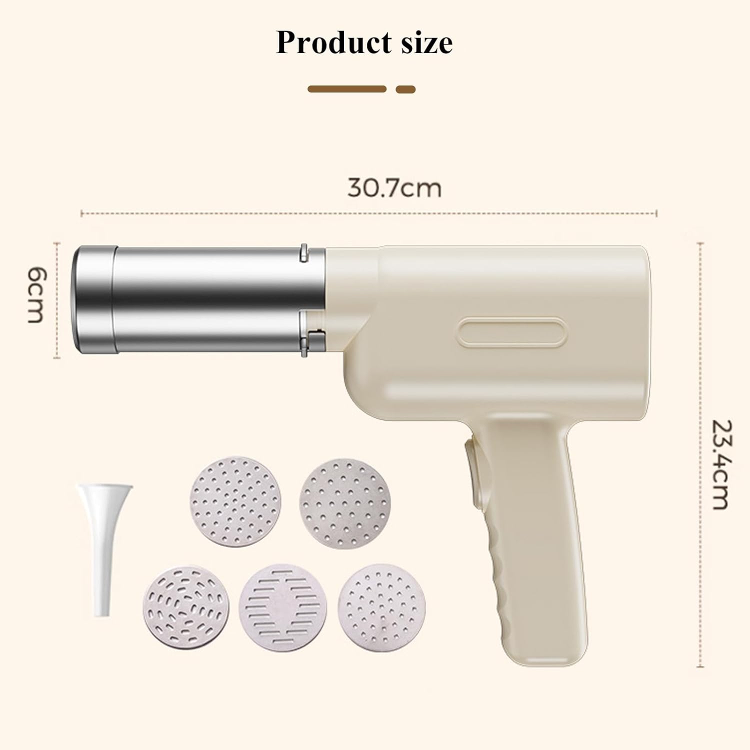 Handheld Electric Noodle Machine,5-in-1 Cordless Pasta Maker Machine,Portable Italian Noodle Making Machine,Portable Noodle Maker with Dough Cutter,Purple