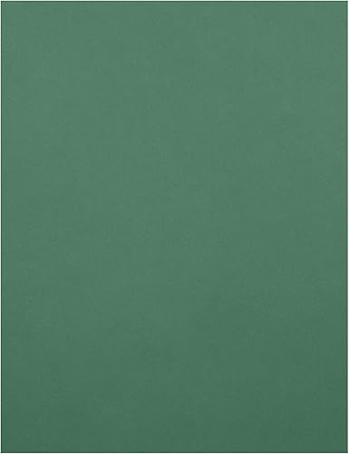 Miniatura 1 de 24 hojas de papel de cartulina verde oscuro de 8.5 x 11 pulgadas para tarjetas de bricolaje, invitaciones, álbumes de recortes y otras manualidades