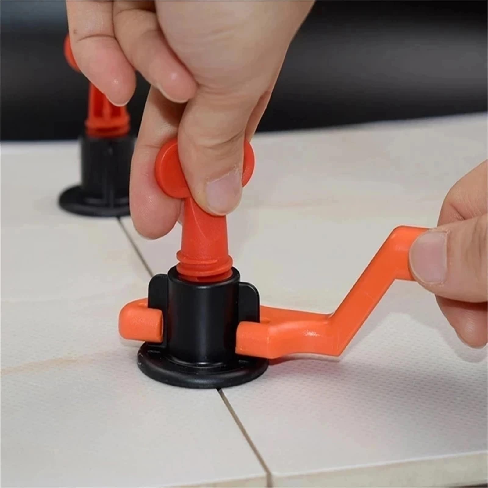 604 pezzi Sistema di livellamento for piastrelle, distanziatori for, cunei livellatori for pareti, for pavimenti, da parete riutilizzabili Per Piastrelle