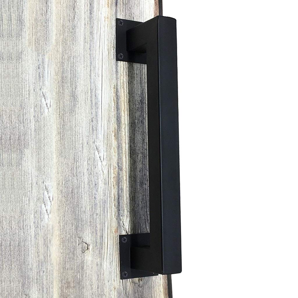 Poignée de porte meuble et grange noire pour rénover facilement vos supports