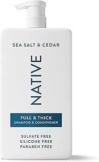 Native Full & Thick 2-in-1 Shampoo & Conditioner Sea Salt & Cedar 36 fl Oz. Price In India