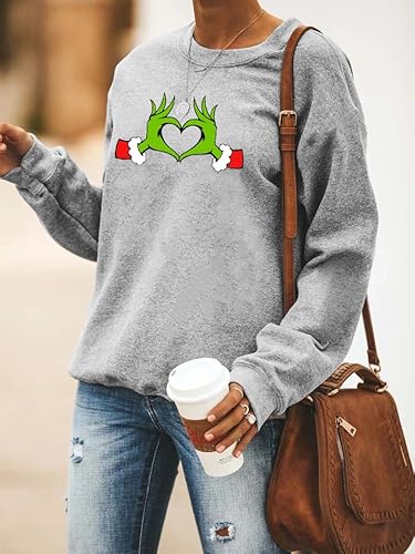 RUOOHEEYE Moletom feminino de Natal Thats It I Am Not Going Moletom de Natal engraçado Papai Noel es