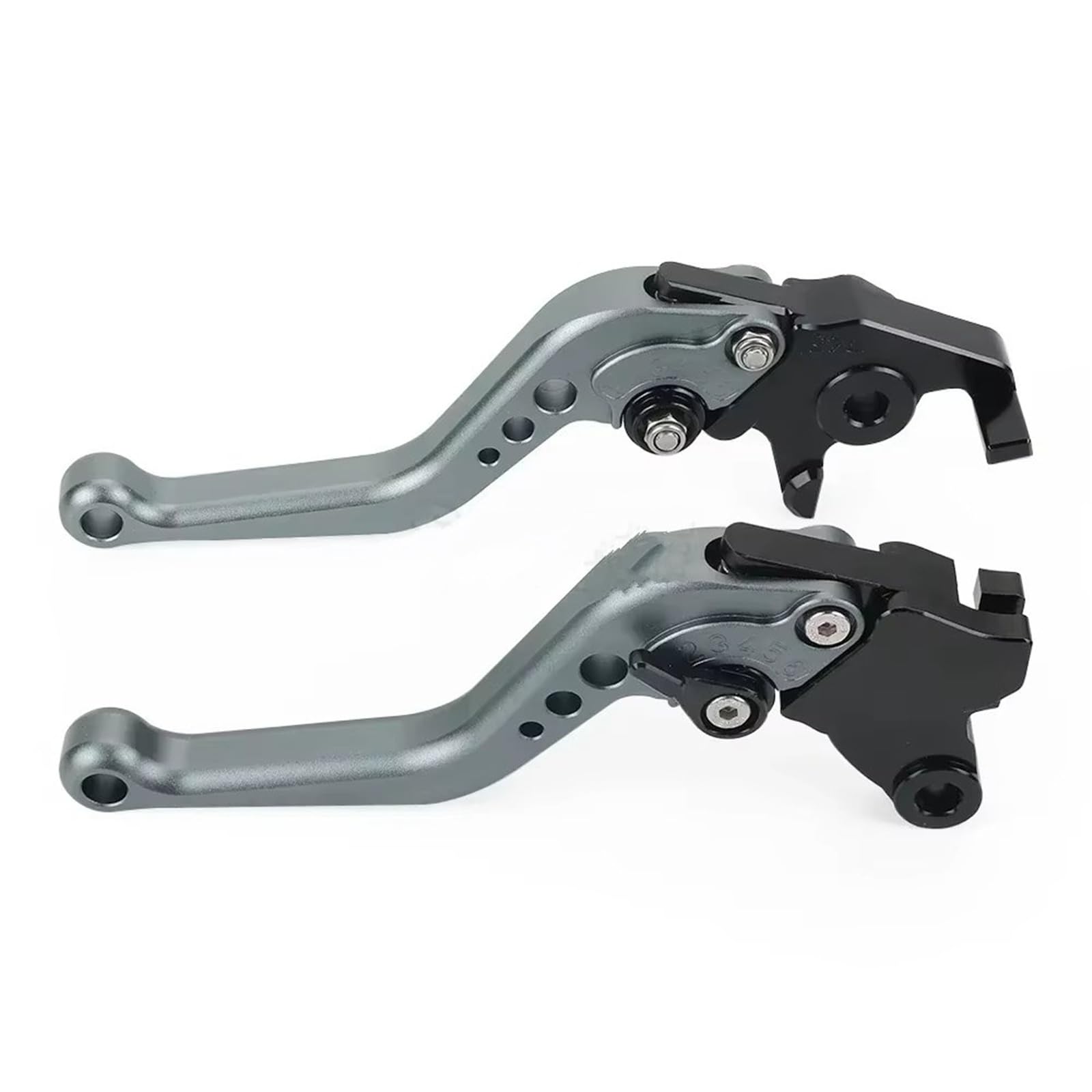 Koehxj One Color Brake Clutch Levers 2025 For Cfmoto For 450Sr Short Clutch For 450Nk For 450Srs For 450Ss For 450Clc 2023-2024 Motorcycle Adjustable Front Control Handles(Titanium)