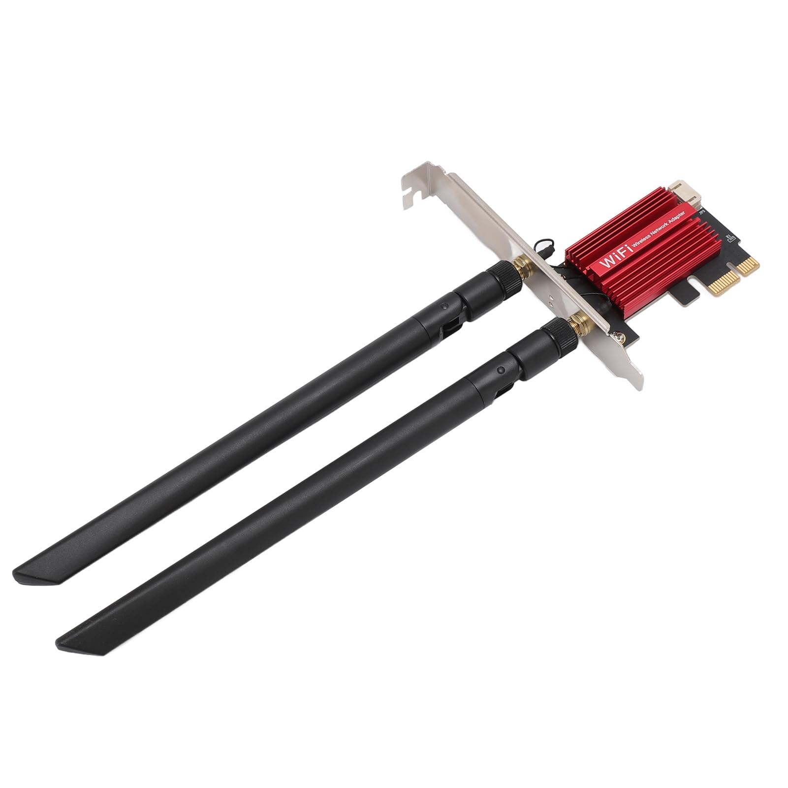 KKPLZZ Scheda WiFi 7 per PC Desktop, BE200NGW PCIe X1 con BT 5.4 | 802.11a/b/g/n/ac/ax, MU-MIMO, WPA4, 574Mbps 2.4G, 2400Mbps 5G, 5800Mbps 6G, per / OS
