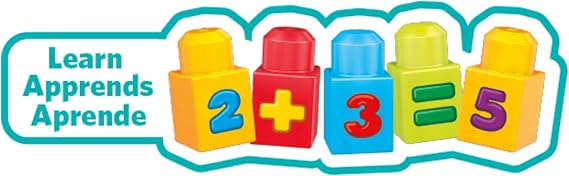 Mega Bloks Build 'n Learn Math