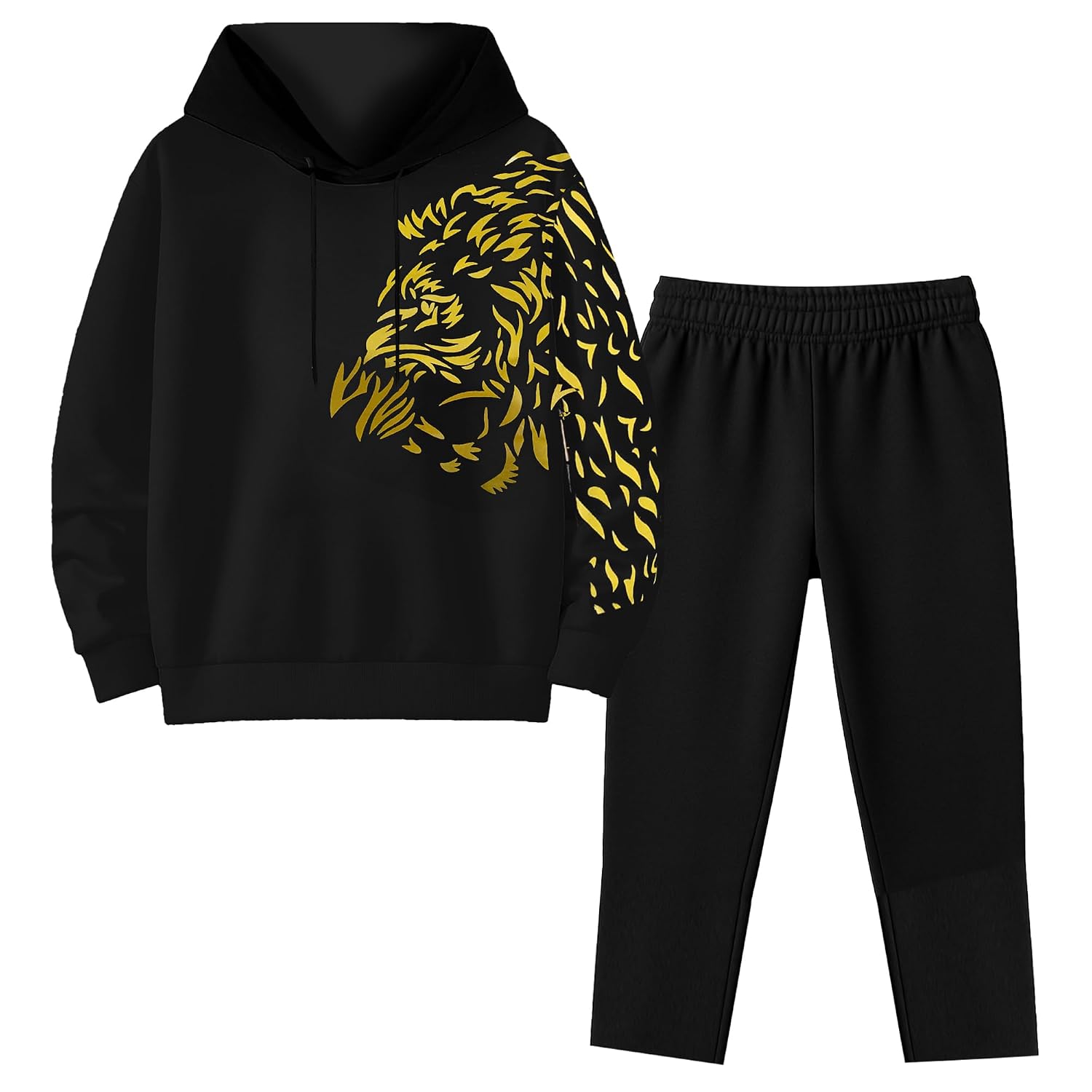 FASHA Kids Hoodie & Lower Set for Boys & Girls | Winter Wear Tracksuit |Hooded Sweatshirt with Jogger Pants| Comfortable C... - Review, Price and Buying Guide