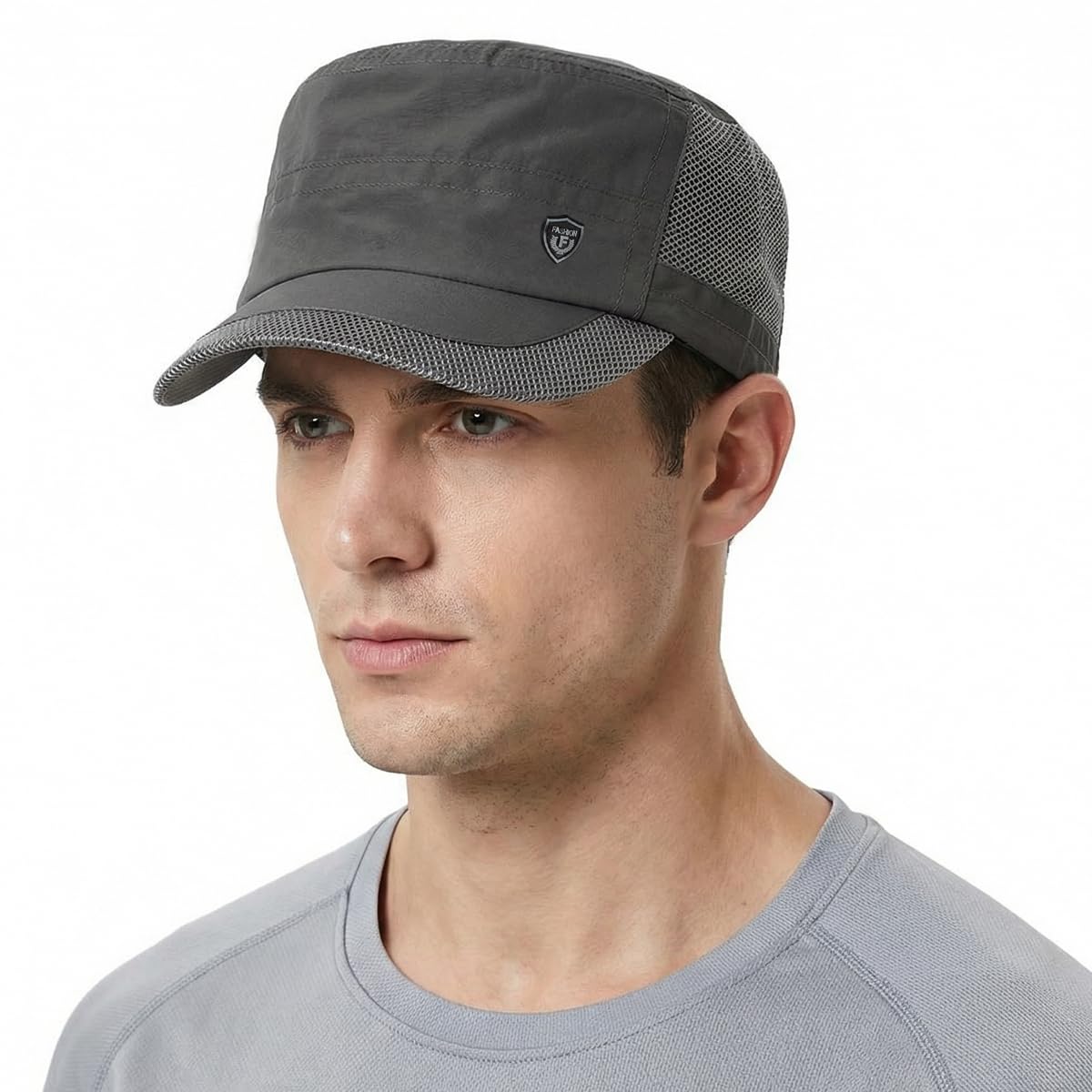 Sun Cap for Men, Lightweight Breathable Baseball Cap for Men and Women, Adjustable Summer Sun Hat with Curved Brim, Solid Color Casual Outdoor Sports Style-image-15