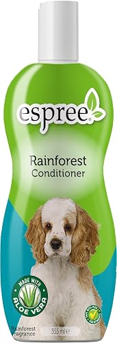 Espree Acondicionador Natural Bosque Lluvioso para Perros, Condiciones con Fragancia Larga Duradera 355ml
