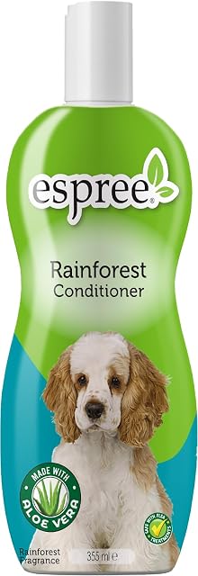 Espree Acondicionador Natural Bosque Lluvioso para Perros, Condiciones con Fragancia Larga Duradera 355ml