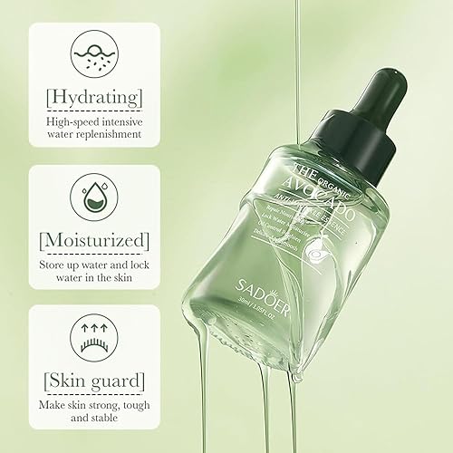 Miniatura 4 de Organic Avocado Anti-Wrinkle, The Organic Avocado Anti Wrinkle Essence, Serum Hydrating and Moisturizing, Facial Hydrating and Moisturizing Essence,