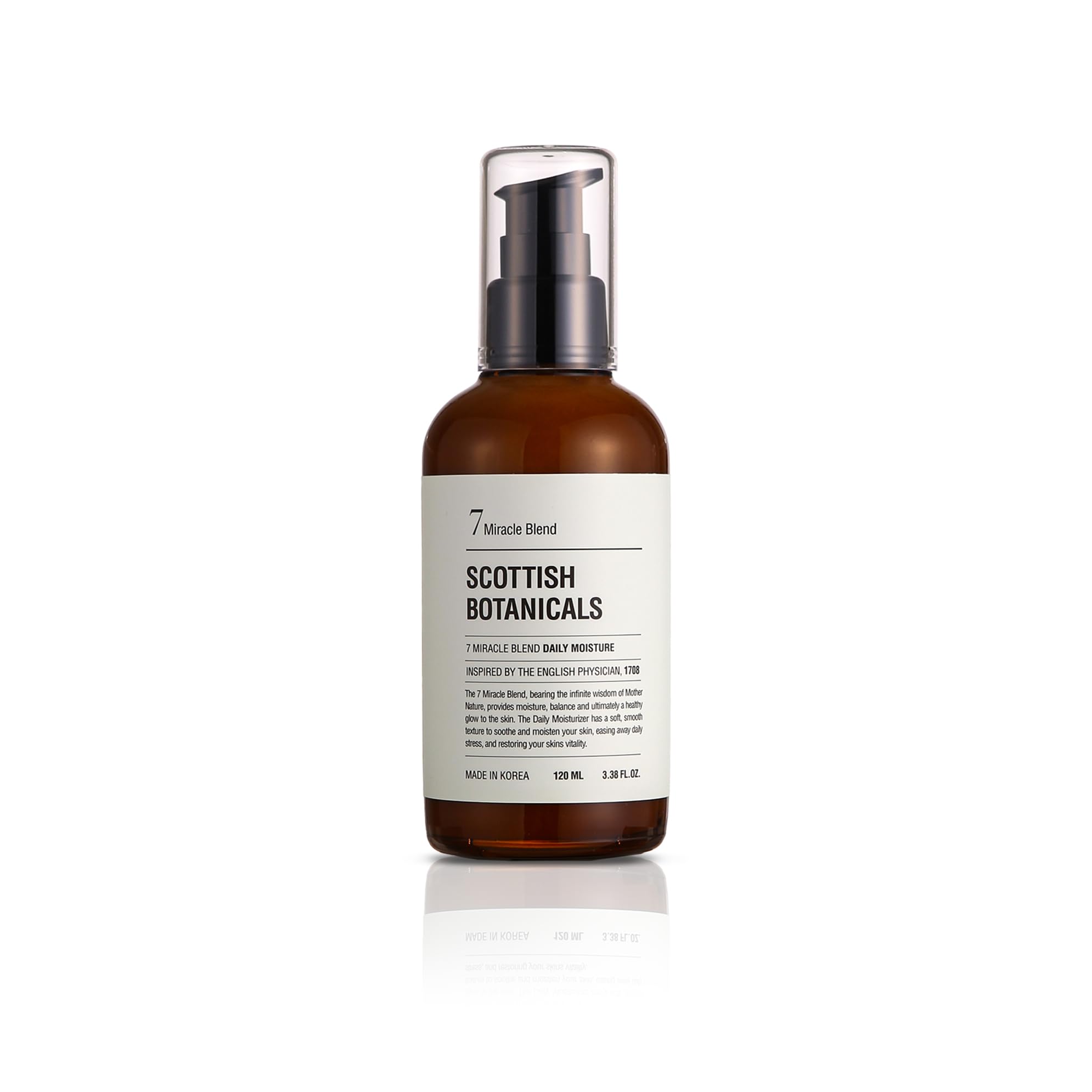 SCOTTISH BOTANICALS, 7 Miracle Blend Daily moisture, Face Moisturiser, for all Skin Nourishing and Revitalizing