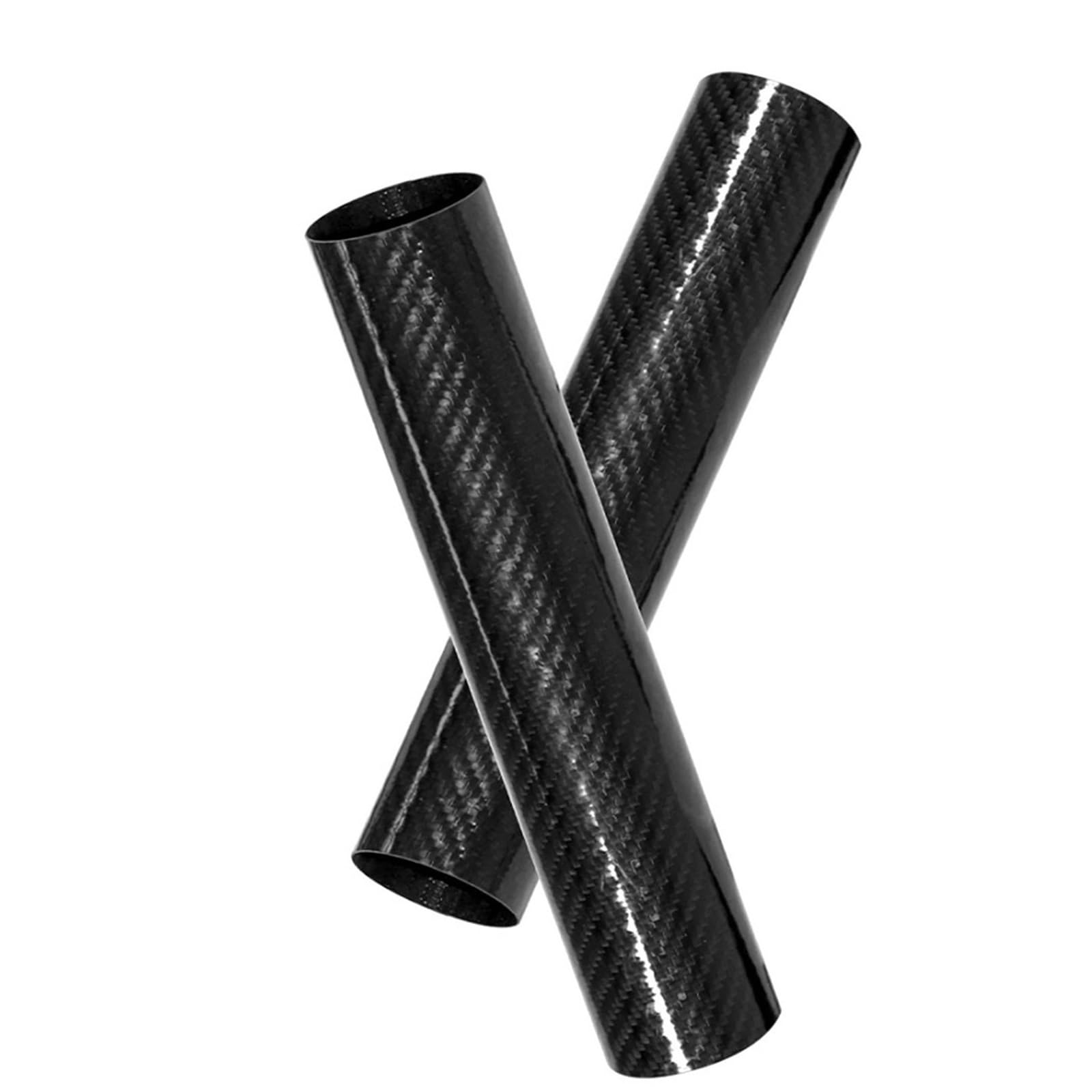 osłony amortyzatorów Dirt Bike Motocross Carbon Fiber Przedni widelec Owijki Skins Osłona rury widelca Osłona Osłona - Uniwersalny montaż(248mm)