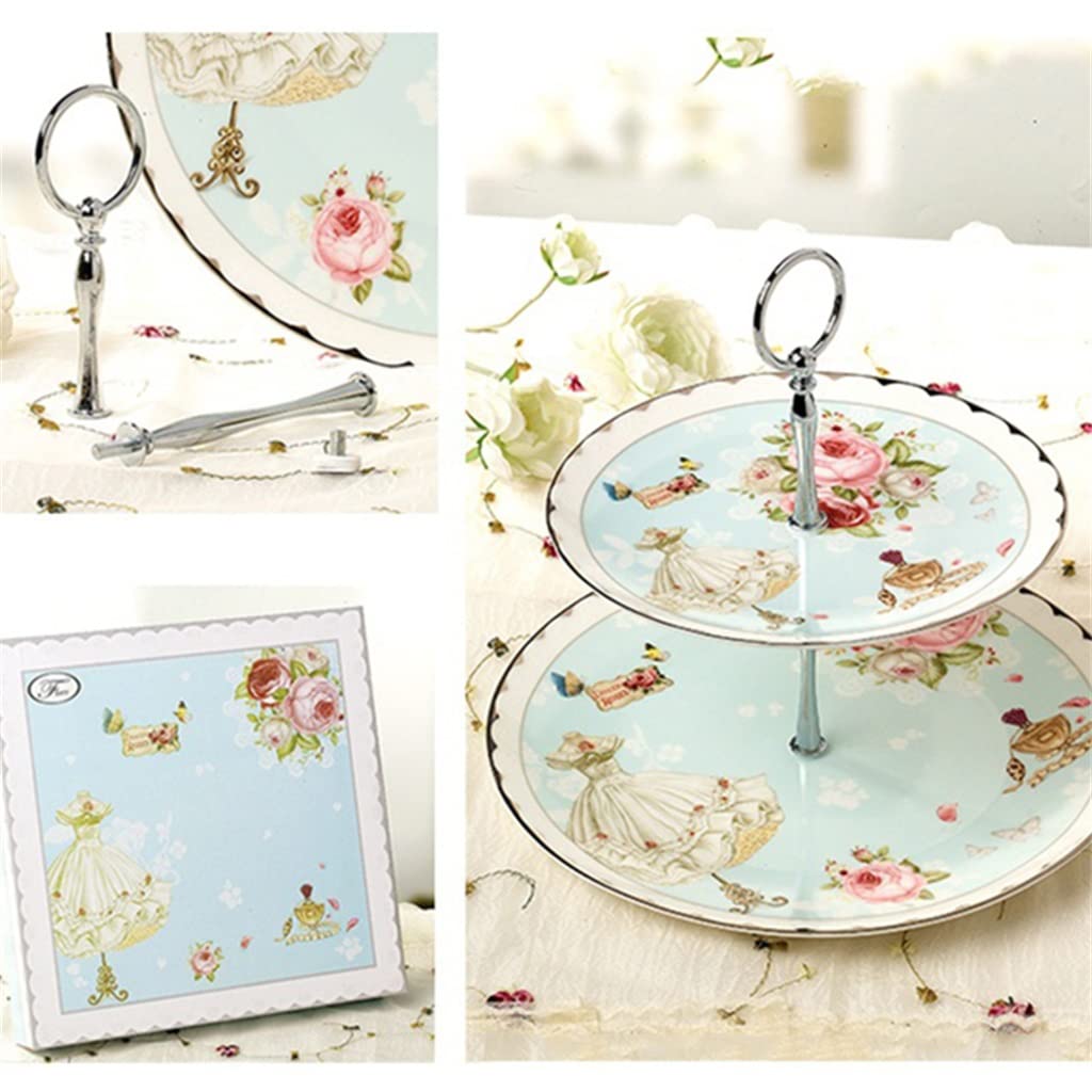 Kosz Z Owocami, Ceramiczny, Dwuwarstwowy, Talerzyk Na Owoce, Deser, Ciasto, Przekąska, Tacka, Dekoracja Pokoju,
