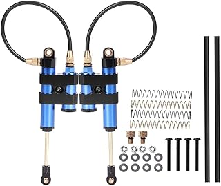 T best RC Shock Struts Damper, 100mm 1:10 Scale Remote Control Vehicle Negative Pressure Shock Struts Damper for scx10 trx4 1/10 RC Car Model(Blue)