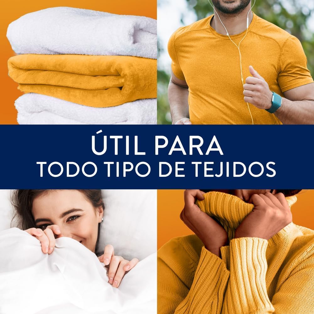 Lenor UNstoppables Perlas de Perfume para la Ropa, 96 Lavados (6 x 195g), Suavizante con Fragancia Orquidia Dorada, Potenciador de Frescor