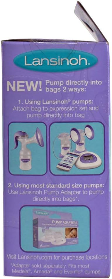 LANSINOH BREASTMILK STRGE BAGS 50 CT (3 pack)