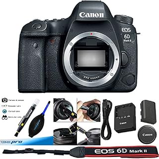 Canon EOS 6D Mark II DSLR Camera (Body) - Deal Expo Bundle