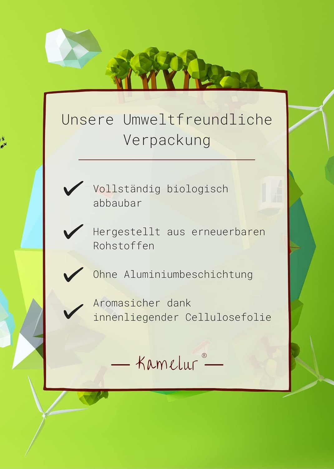 Kamelur Bio Knoblauch Pulver - 200g - Knoblauchpulver aus biologischem Anbau - Knoblauch BIO in biologisch abbaubarer Verpackung