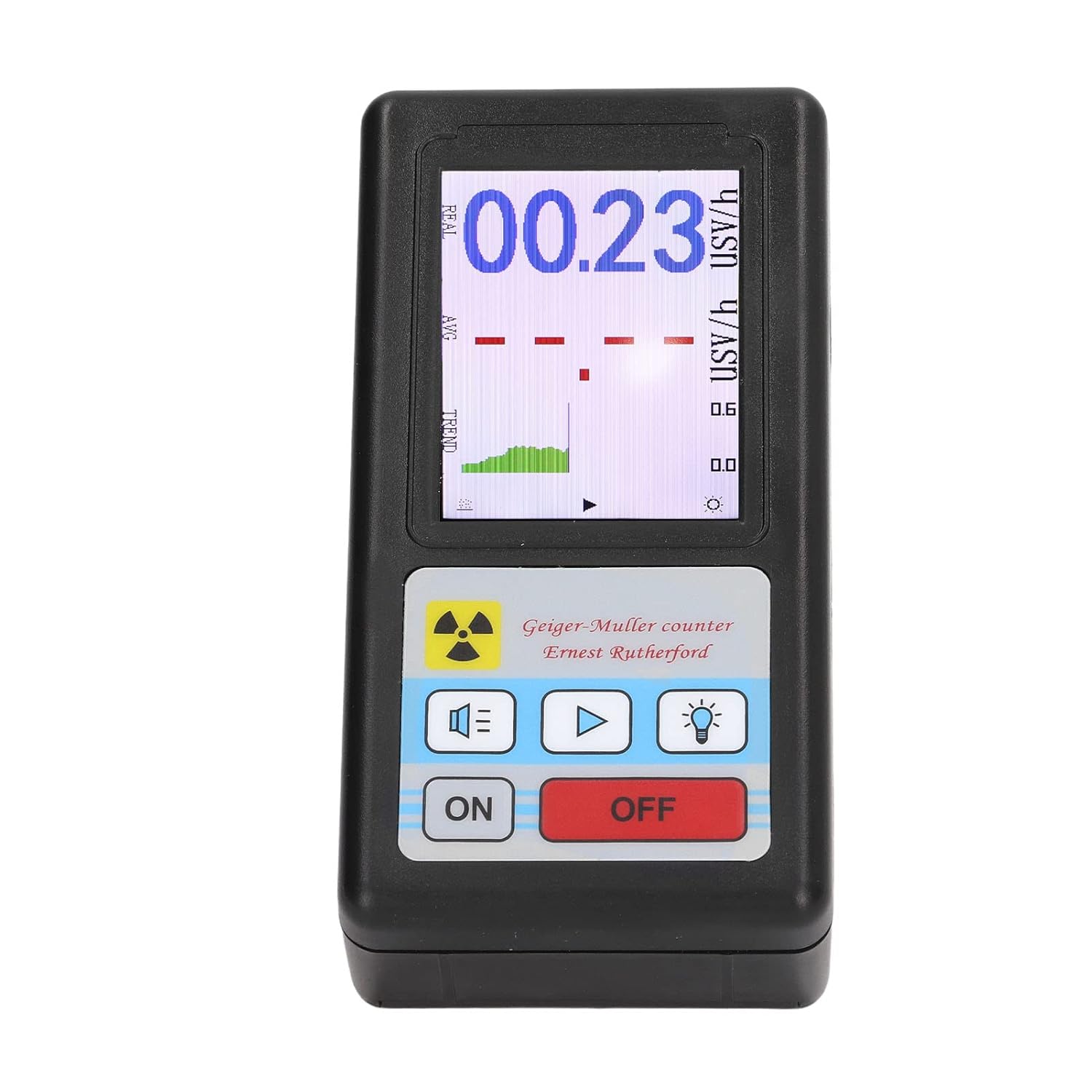 Dosimeter Monitor Meter Nuclear Radiation Detector Counter for Cosmetics Detection BR 6