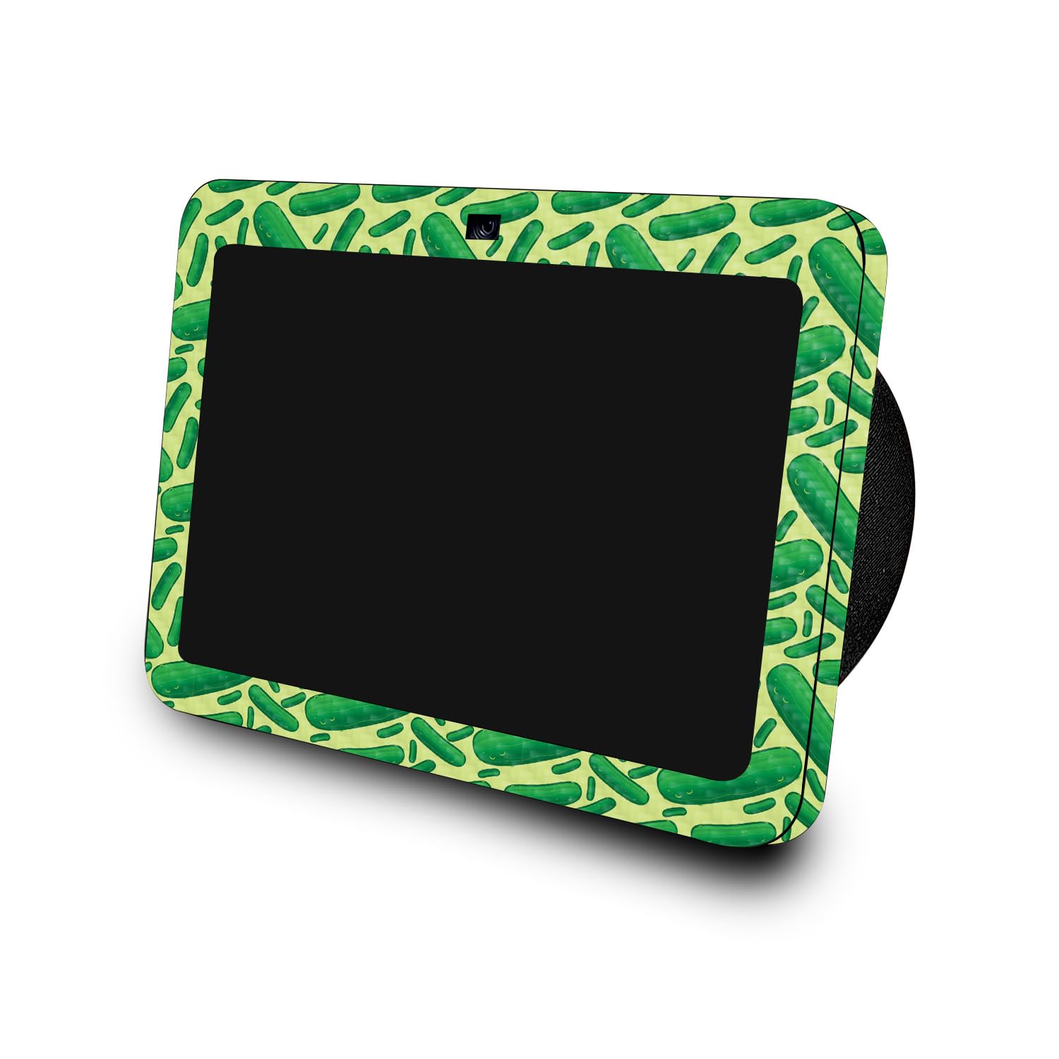 Carbon Fiber Skin Compatible with Amazon Echo Show 8 (3rd Gen, 2023) - Pickles - Premium 3M Vinyl Protective Wrap Decal Cover - Easy to Apply, Crafted in The USA by MightySkins