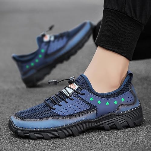 Tênis masculino Approach para caminhada, mochilão, trilha, corrida, cano baixo, montanhismo Malha