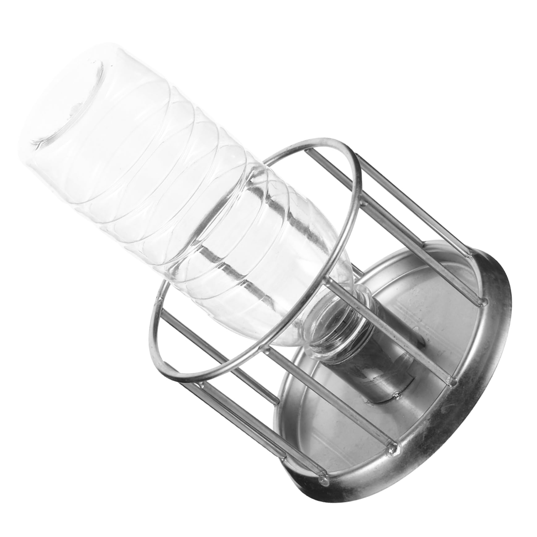 Kisangel 5piezas Bebedero Mini Inoxidable para Reptiles y Tortugas Dispensador Multifuncional De Agua y Comida Plato Antideslizante para Terrarios y