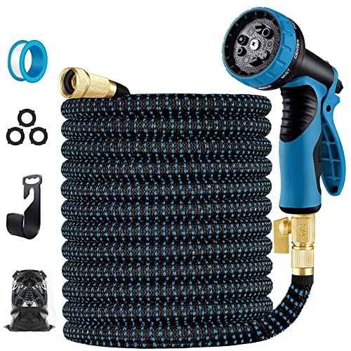 Reviews for Page Hodge Expandable Garden Hose 100 FT Flexible Water Hose BestViewsReviews
