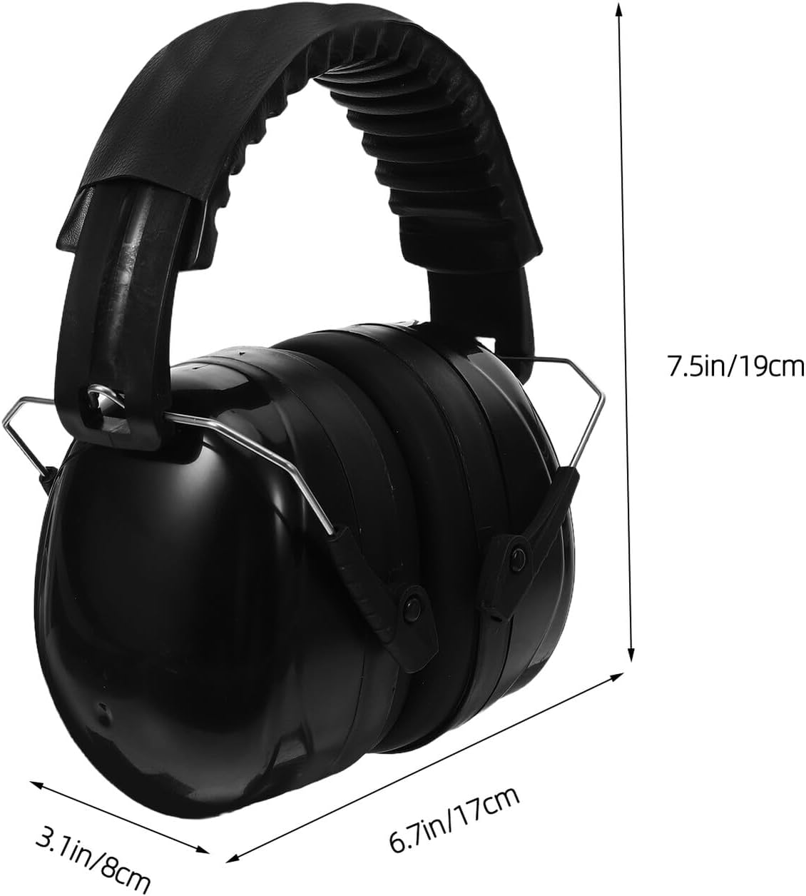 GLEAVI 3pcs Noise Reducing Ear Muffs Snr 36db Sound Cancelling Headphones Noise Reduction Earmuffs for Safety Workshop Sleep Use