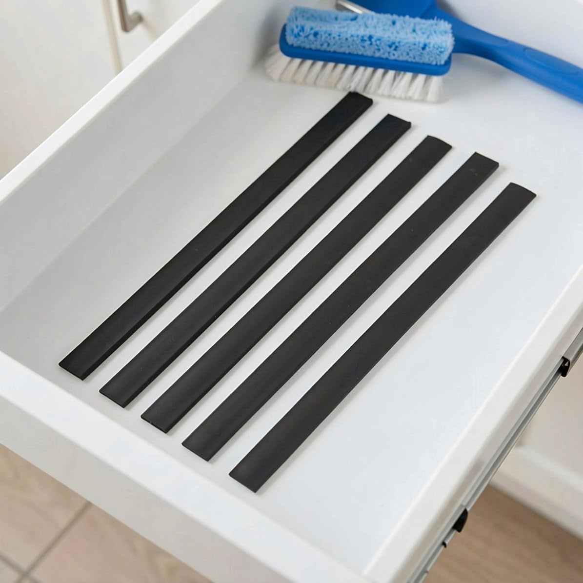 10pcs Streak Free Squeegee Rubber Replacement Blade Refill for Glass
