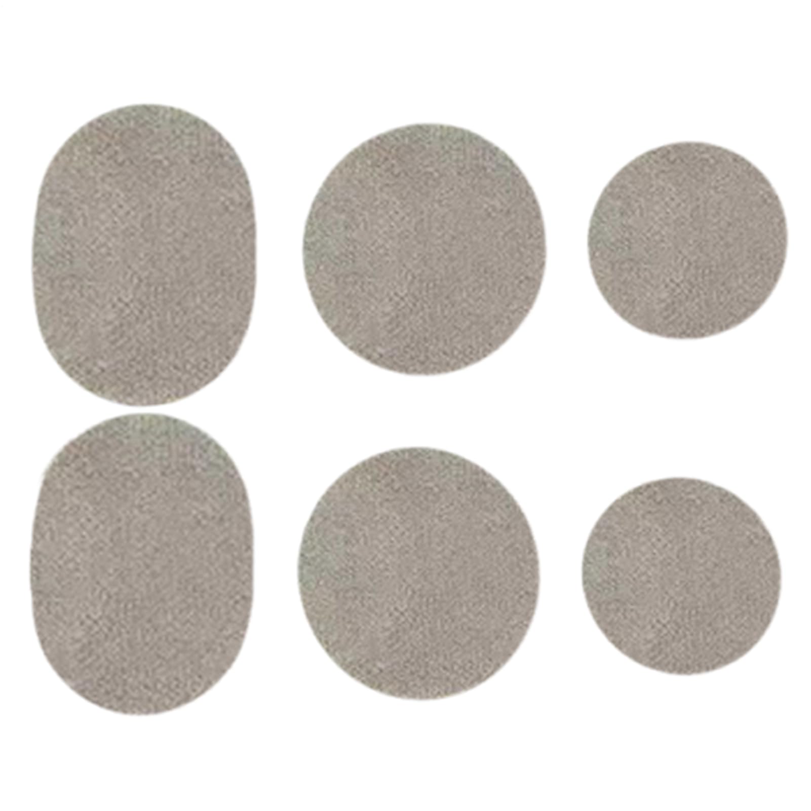 Manolyee Parches para Zapatos Agujeros | Protector De Puntera Para Zapatillas | 6 Piezas Parches Flexibles Para Disfraces Ropa De Bebé Sombrero Chaquetas Botas De Senderismo Mochilas