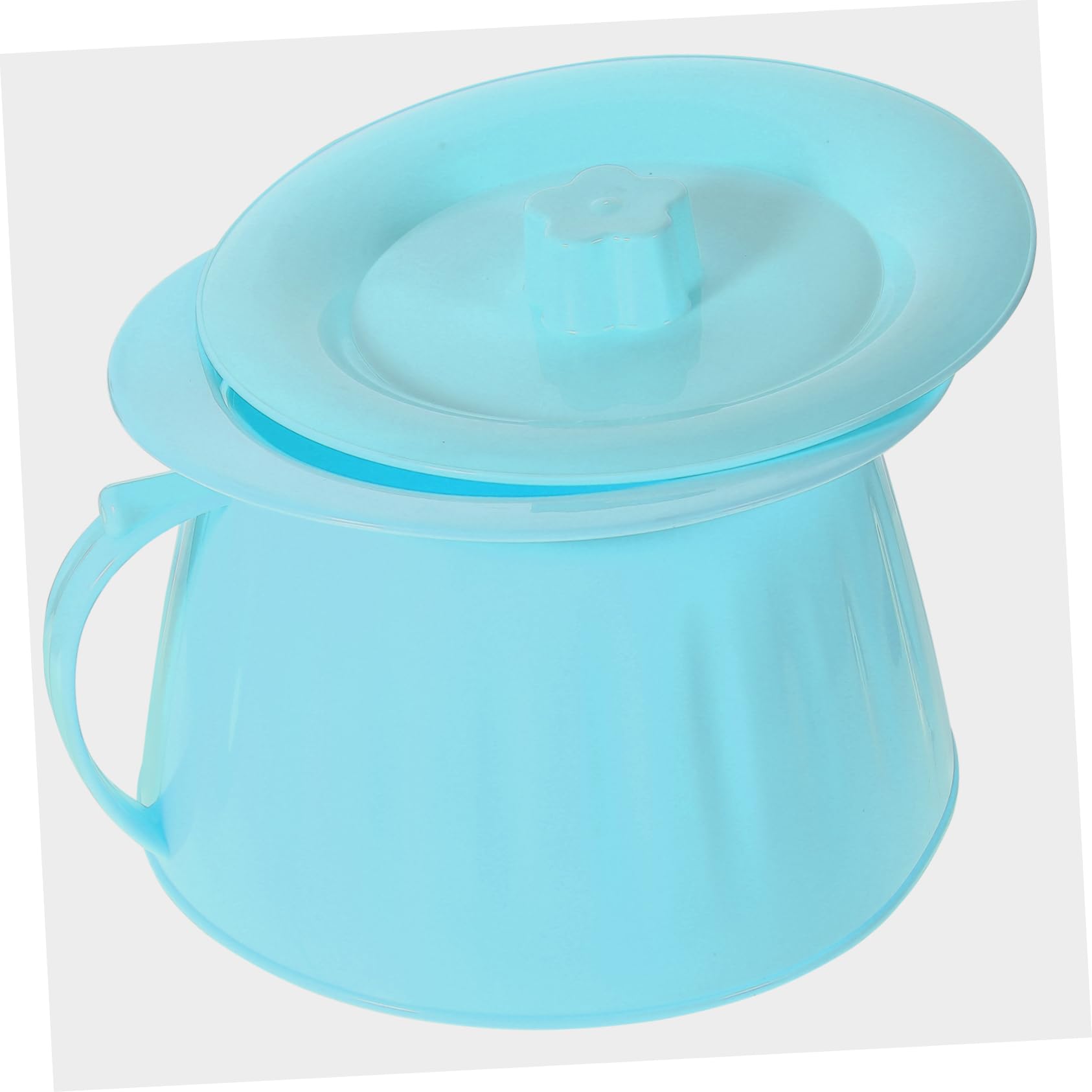 HOMOCONO Bedside Urinal Lid Reusable Urinal Bucket Plastic Chamber Pot Easy to Clean