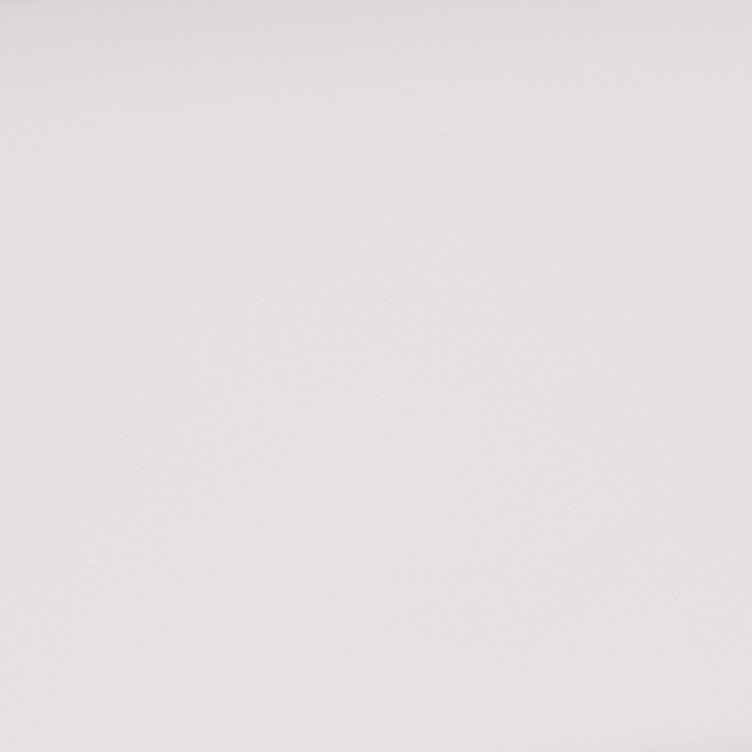 Flash Furniture HERCULES Alon Series White LeatherSoft Ottoman with Brushed Stainless Steel Base