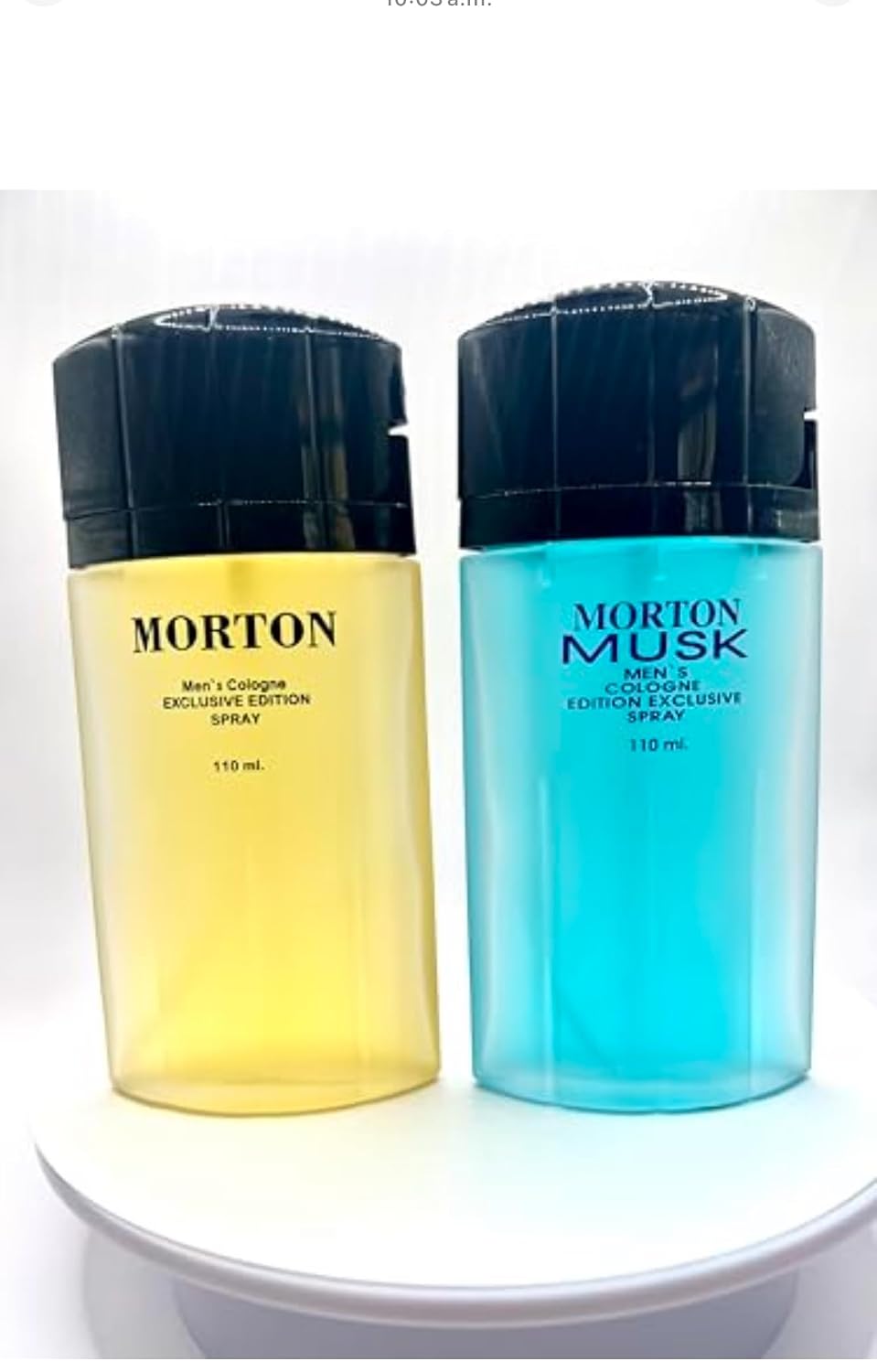 Fragancia Morton para caballero 110 ml dúo kit