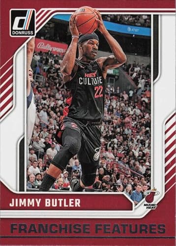 2024-25 DONRUSS FRANCHISE FEATURES 10 JIMMY BUTLER III MIAMI HEAT BASKETBALL OFFICIAL TRADING CARD OF NBA