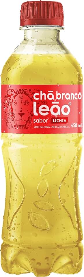 Chá Leão Branco Lichia Zero Pet 450ml