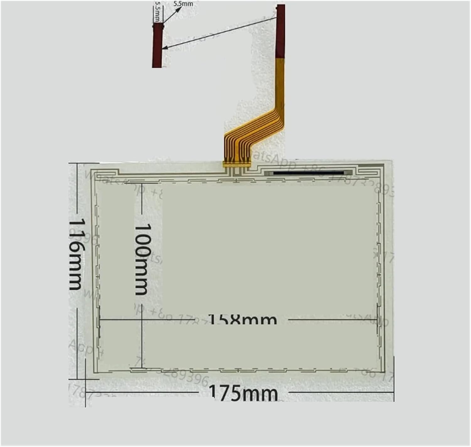 1PCS PFA10556 PH90227224 Touch Screen Panel digitizer