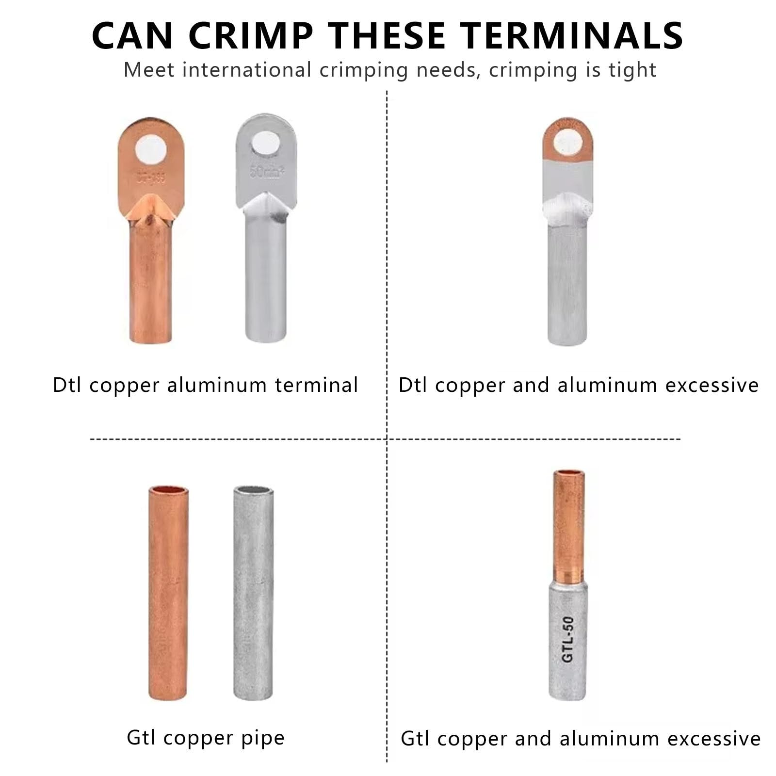 Kit de crimpado hidrá inalámbrico con interruptor de retorno de aceite, crimpadora de terminales de cable de 18 V y 2,5 A para reparaciones de cobre y aluminio, 240