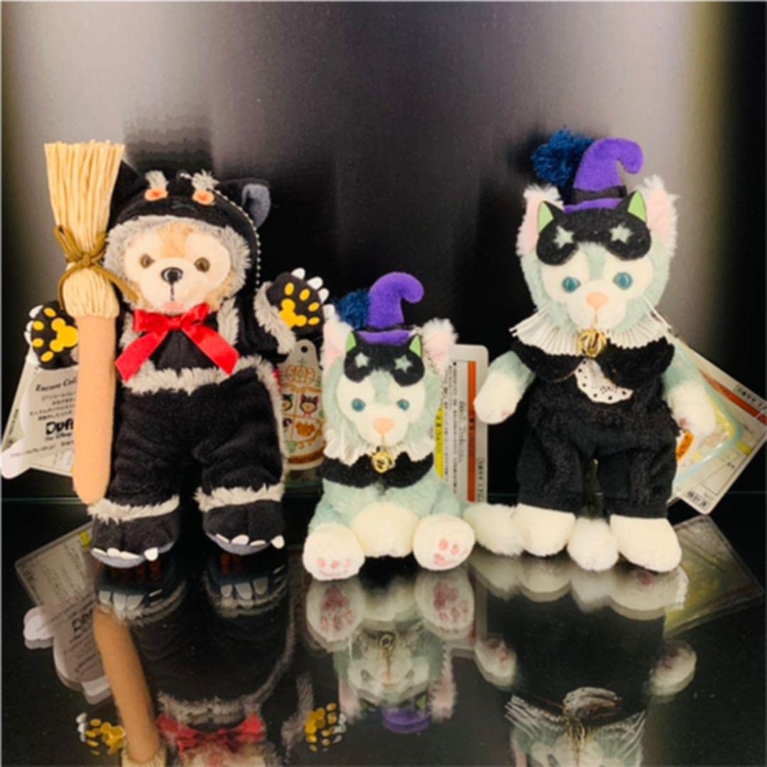 Amazon.co.jp: 黒猫 ダッフィー ジェラトーニ ハロウィン : おもちゃ