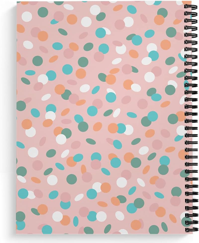 Gotcha Covered Notebooks Softcover F-Bombs 8.5" x 11" Snarky Spiral Notebook/Journal, 120 College Ruled Pages, Durable Gloss Laminated Cover, Black Wire-o Spiral. Made in the USA - Image 2