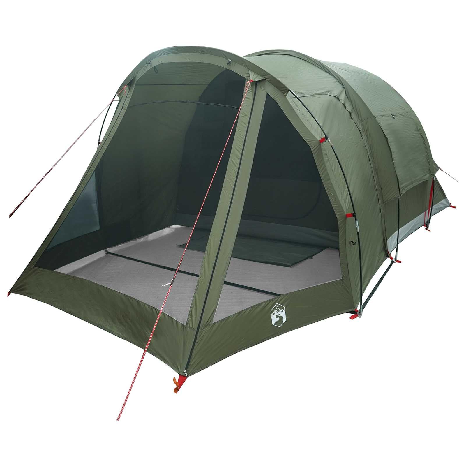 Tenda Familiare 6 Persone Verde Impermeabile
