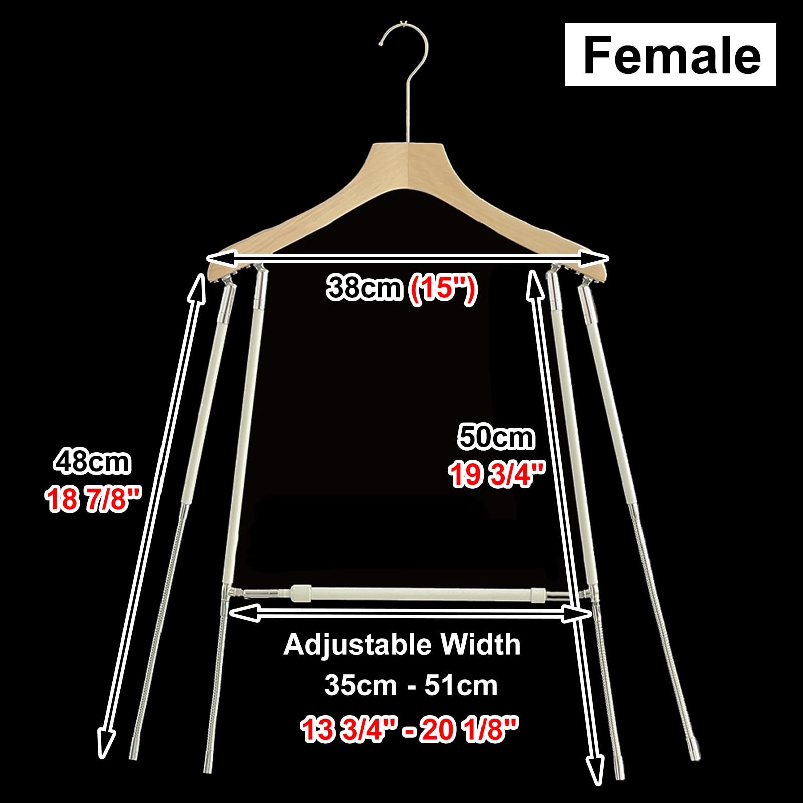 Amazon.com: Mannequin Dress Form Mannequin Dress Holder Metal Rack,  Adjustable Closet/Window/Laundry Hangers for Coat Jacket Suit Jumper, Metal  Frame Wardrobe Space Saver (Female) : Home & Kitchen