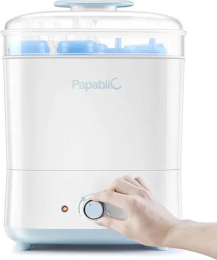 Papablic Baby Bottle Electric Steam Sterilizer and Dryer