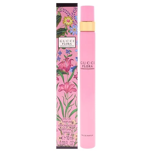 Vista 12 de Gucci Flora Gorgeous Gardenia Perfume para mujer EDP Mini Splash Top 0.16 fl oz